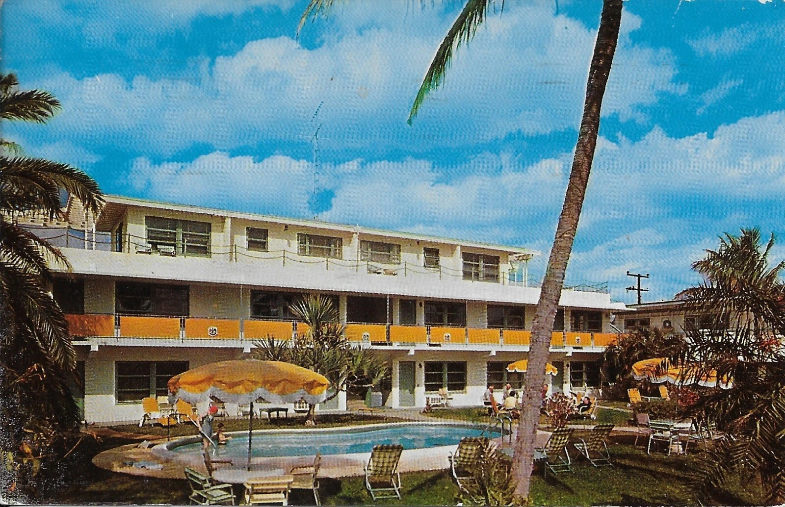 Nautical Aire pool view